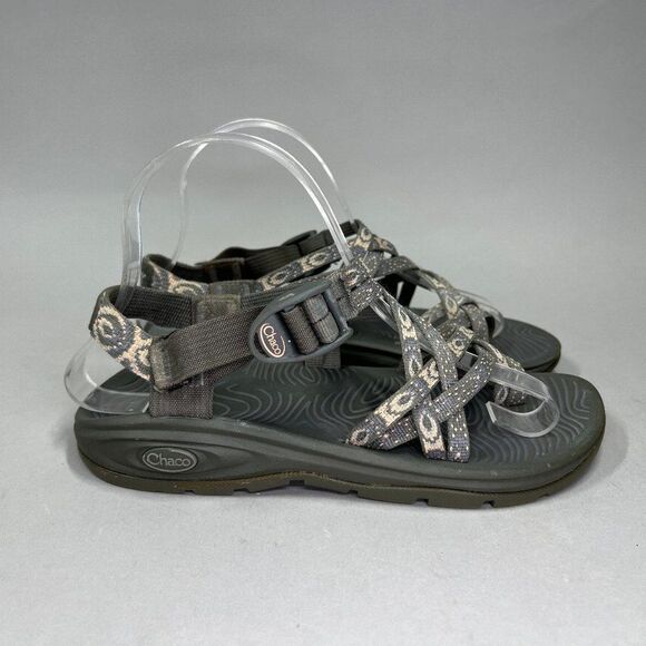 Chaco Z/Volv X2 Sandals Women's Size 7 Grey Active Hiking Outdoor Water Athletic - Picture 1 of 10